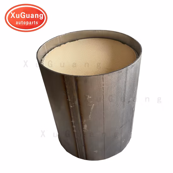 Convertidor catalítico enlatado 101*120 Catalizador de cerámica de nido de abeja 400cpsi 600cpsi